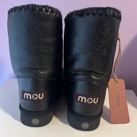 Mou Eskimo 24 Embossed Boots 39EU - Picture 6 of 11